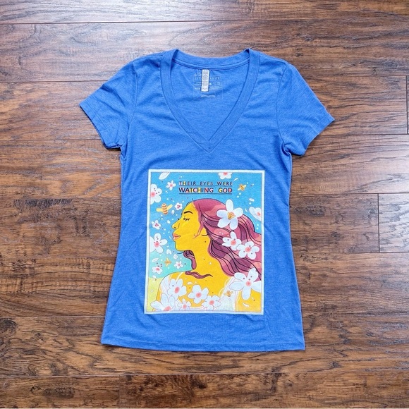 Litographs • Their Eyes Were Watching God tee book lover bibliophile v-neck - Picture 1 of 6